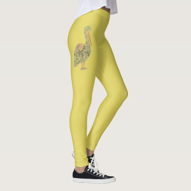 Tropical Crane Leggings (Höger)