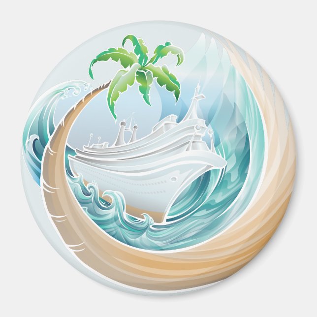 Tropical Cruise Magnet (Framsidan)