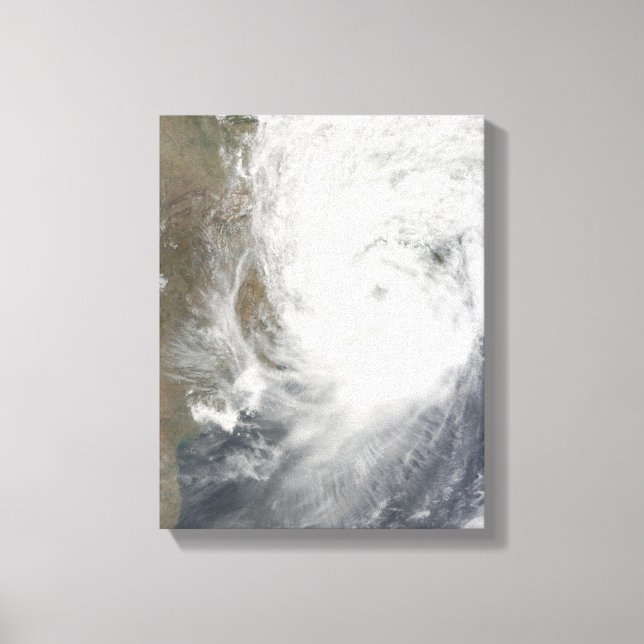Tropical Cyclone Aila Canvastryck (Framsida)