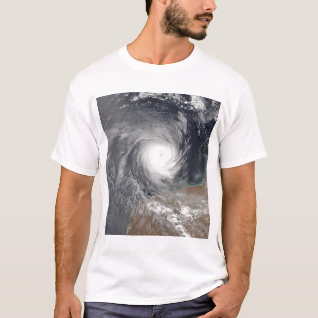 Tropical Cyclone Billy av Australien Tee Shirt (Framsida)