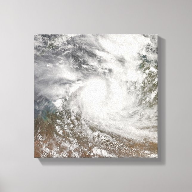 Tropical Cyclone Billy Canvastryck (Framsida)