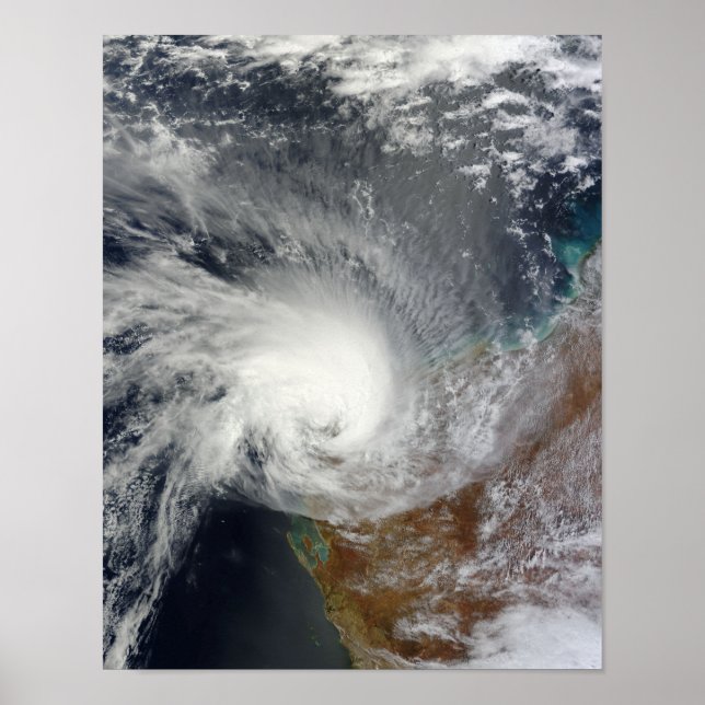 Tropical Cyclone Carlos Poster (Framsidan)