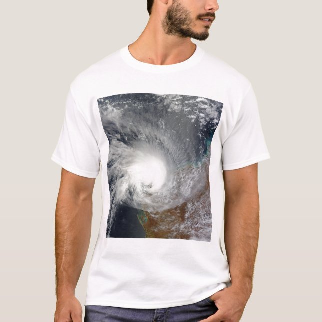 Tropical Cyclone Carlos Tee Shirt (Framsida)