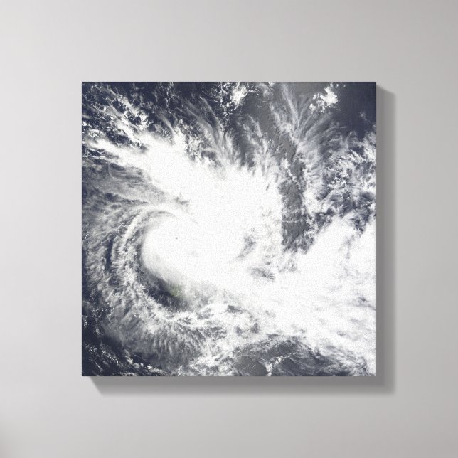 Tropical Cyclone Daman Canvastryck (Framsida)