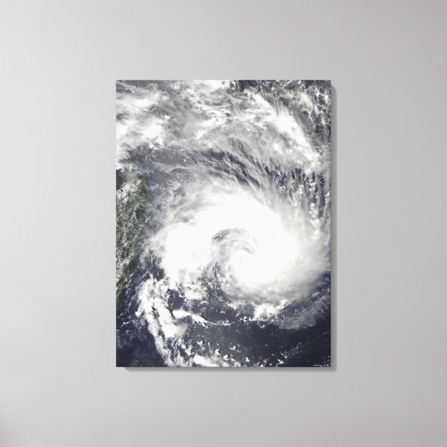 Tropical Cyclone Gael Canvastryck (Framsida)