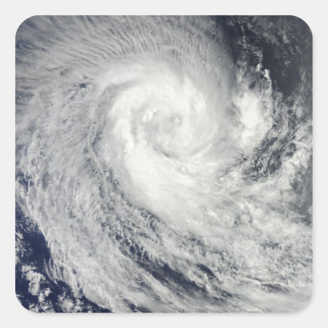 Tropical Cyclone Imani Fyrkantigt Klistermärke (Framsida)