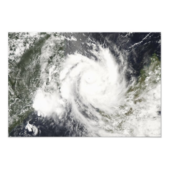 Tropical Cyclone Jokwe Fototryck (Framsidan)