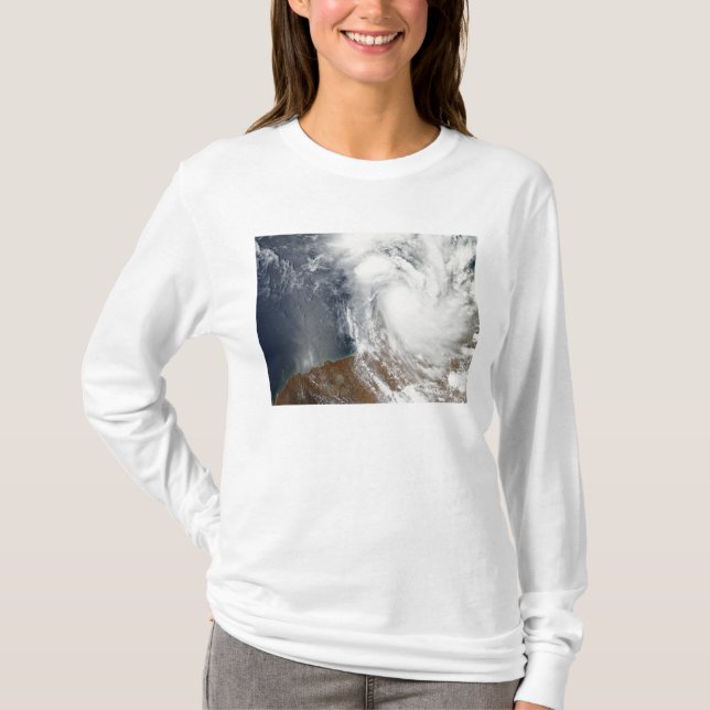 Tropical Cyclone Laurence T Shirt (Framsida)