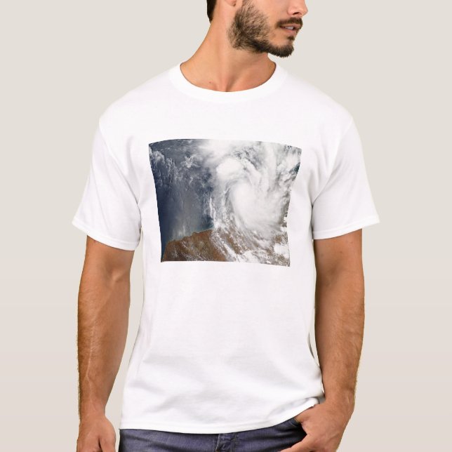 Tropical Cyclone Laurence Tee Shirt (Framsida)