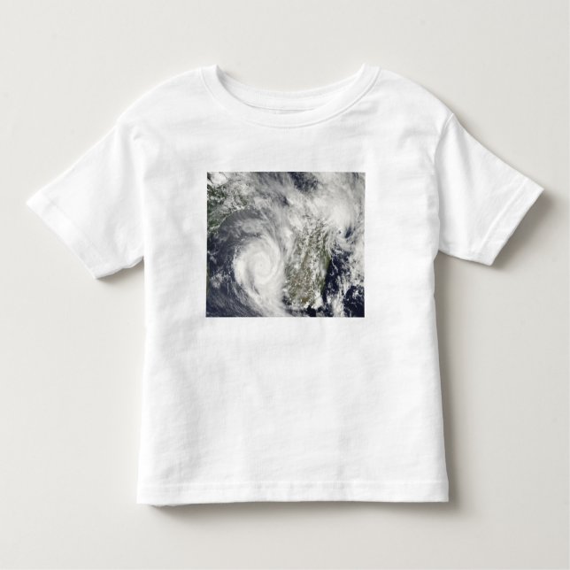 Tropical Cyclones Eric och Fanele 2 T-shirt (Framsida)