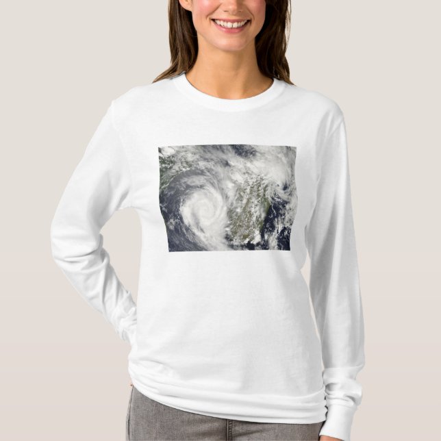 Tropical Cyclones Eric och Fanele 2 Tee Shirt (Framsida)