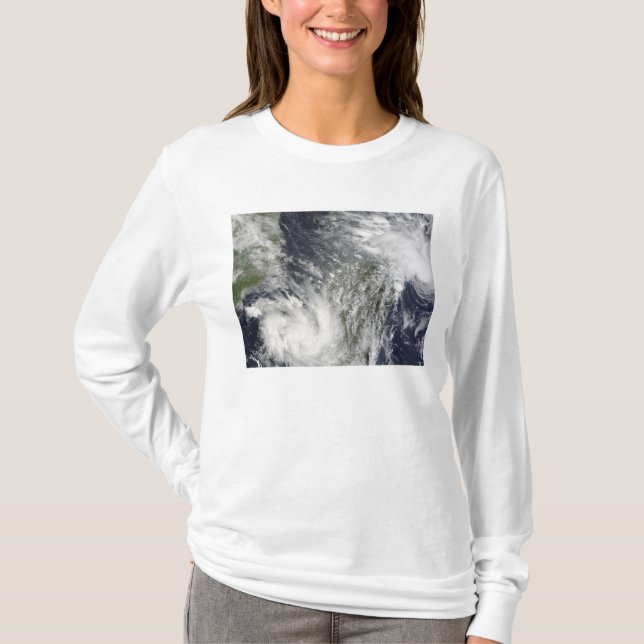 Tropical Cyclones Eric och Fanele T Shirt (Framsida)