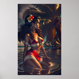 Tropical Dawn Poster