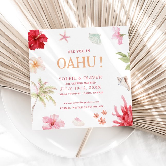 Tropical Destination Wedding Spara Datumet (Skapare uppladdad)