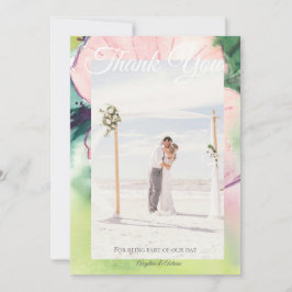 Tropical Destination Wedding  Tack Kort
