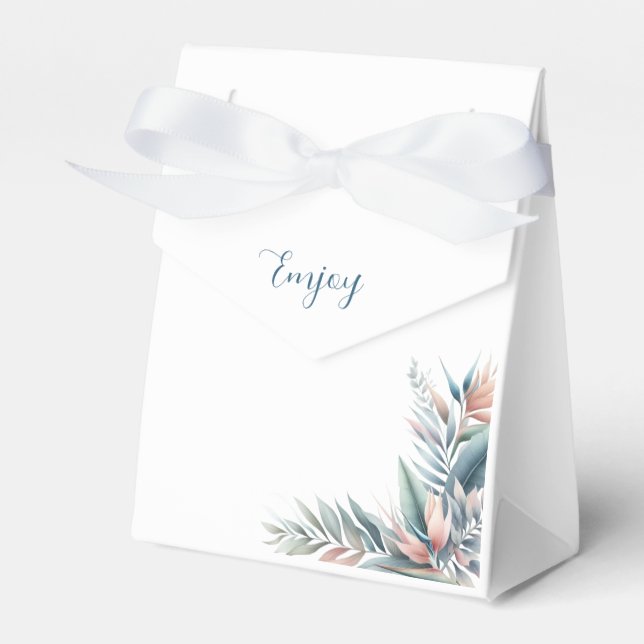 Tropical Dream-Bröllop Presentaskar (Framsidan Sidan)