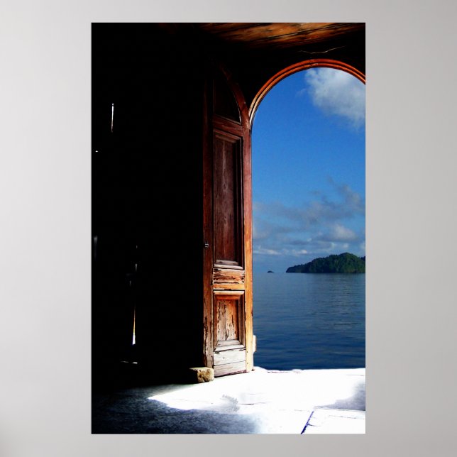 Tropical Dream Doorway Poster (Framsidan)