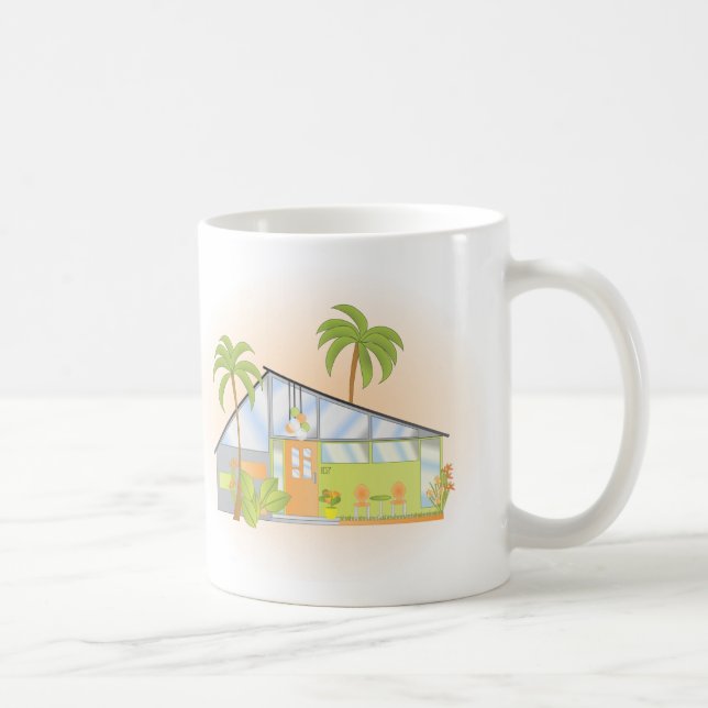 Tropical Dream House Kaffemugg (Höger)