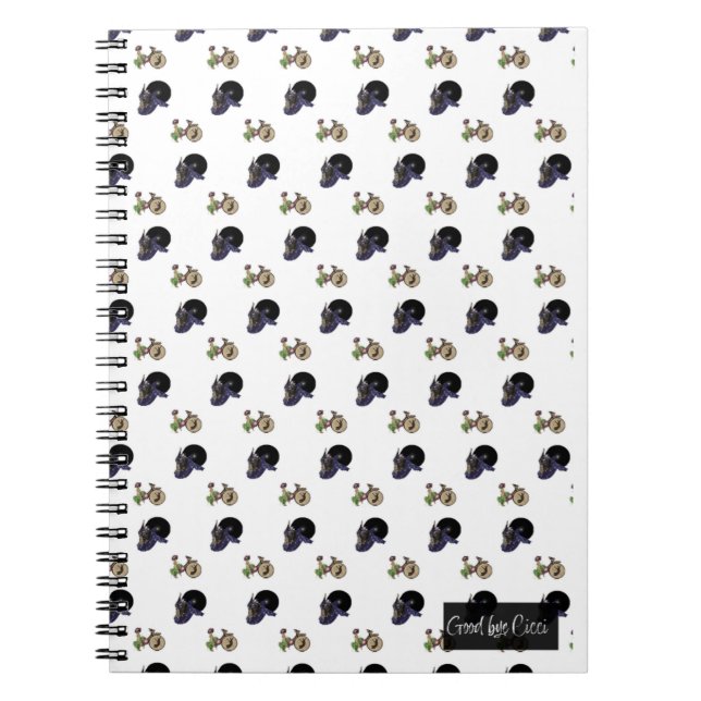 Tropical dreamlike conceptual collage anteckningsbok (Framsidan)