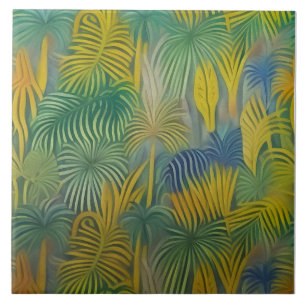 Tropical Dreams Abstraction Kakelplatta