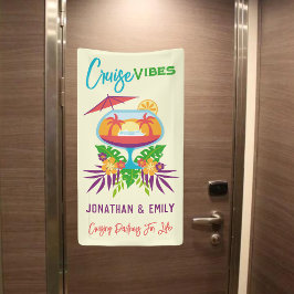 Tropical Drink Cruise Vibes Cruise Door Marker