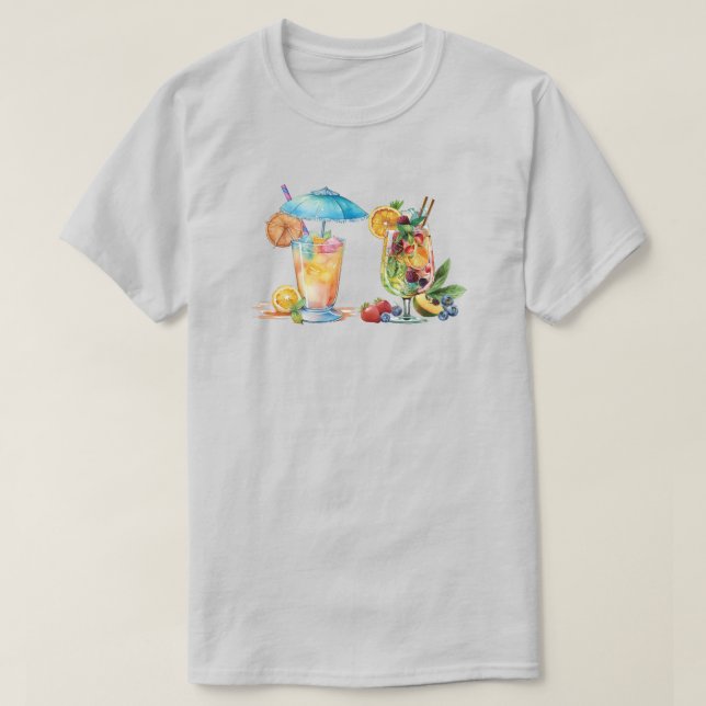 Tropical Drink T-Shirt (Design framsida)