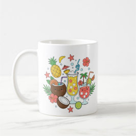 Tropical Drinks – Cute Summer Cocktail Mug Kaffemugg