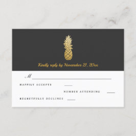 Tropical Elegance | Ananas Bröllop OSA Kort