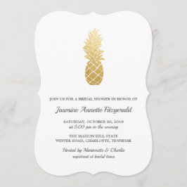 Tropical Elegance | Ananas Möhippa Inbjudningar