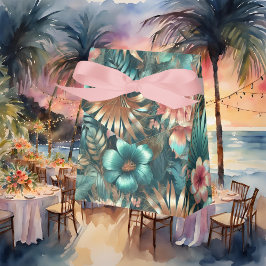 Tropical Elegance Bowed Presentaskar