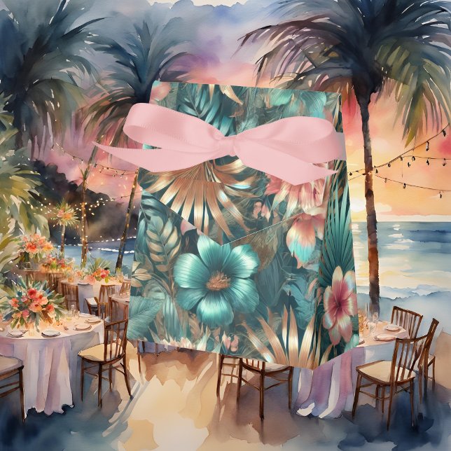 Tropical Elegance Bowed Presentaskar (Skapare uppladdad)