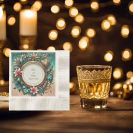 Tropical Elegance Coining Cocktail Pappersservett