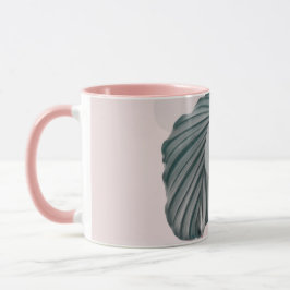 Tropical Elegance in Pastel Mugg