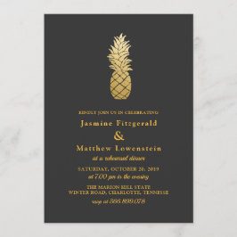Tropical Elegance | Innerkallningsmiddag för anana Inbjudningar