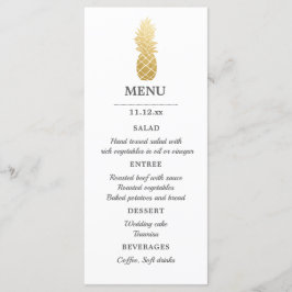 Tropical Elegance | Meny för ananas Bröllop