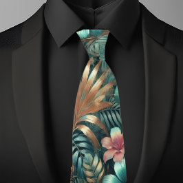 Tropical Elegance Necktie Slips