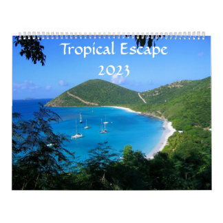 Tropical Escape 2023 Calendar Kalender