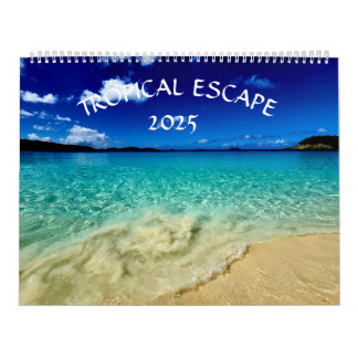 Tropical Escape 2025 Calendar Kalender