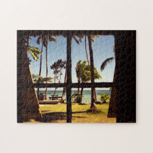 Tropical Fiji Beach Scene 11x14 252pc jpcna Pussel