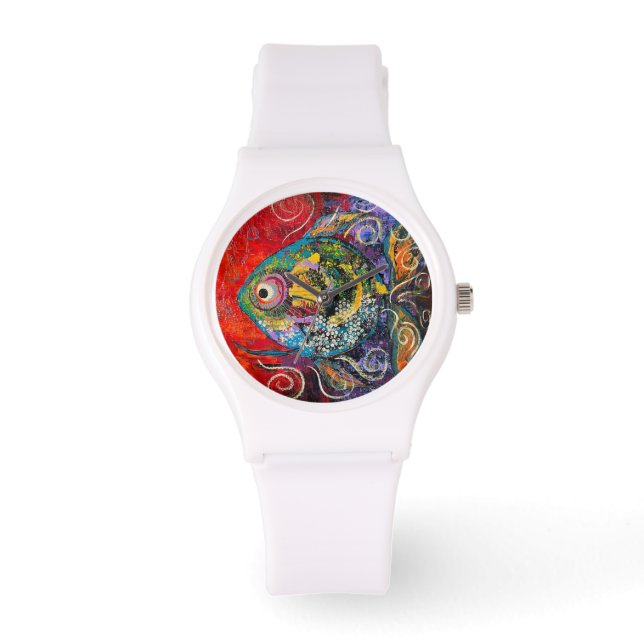 Tropical Fish eWatch Klocka (Framsida)