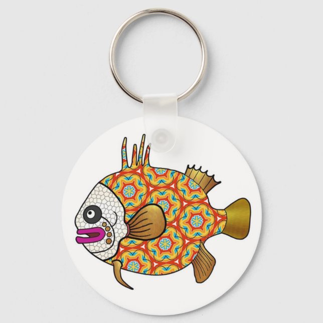 Tropical Fish Keychain - 03 Nyckelring (Framsida)