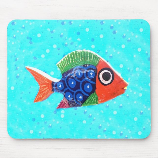 Tropical Fish Mousepad Musmatta (Framsidan)