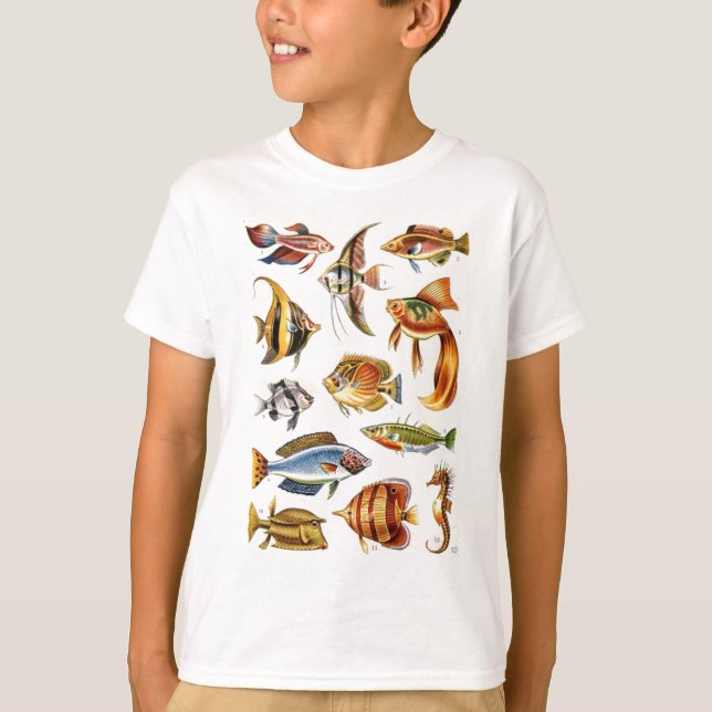 Tropical Fishes T-shirt (Framsida)