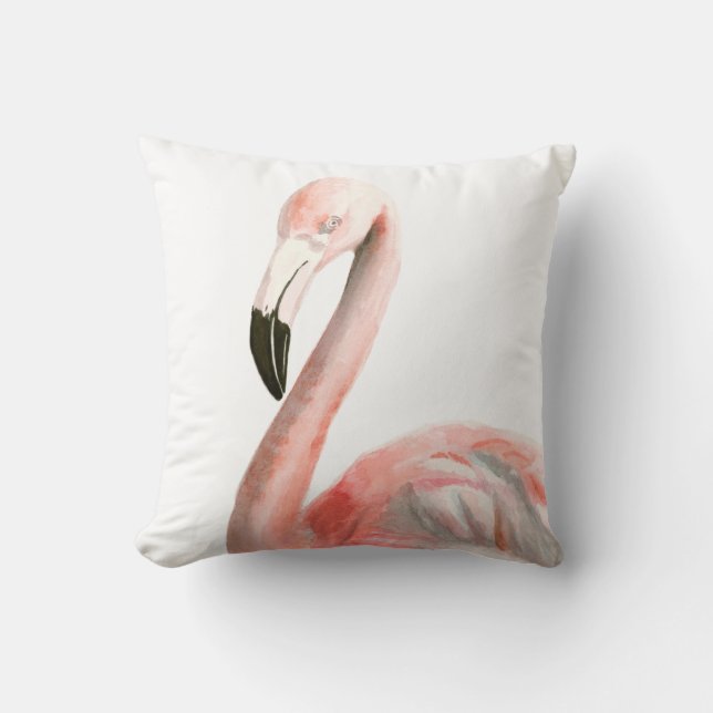 Tropical Flamingo Bird Kudde (Framsida)