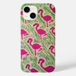 Tropical Flamingo iphone case