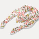 Tropical Flamingo Pattern Sjal<br><div class="desc">Vackra vattenfärgen stil flamingos och monstera löv  tropiska teman mönster.</div>