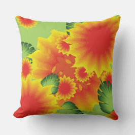 Tropical Floral Style Kudde