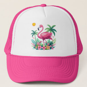 Tropical/Florida rosa flamingo Keps