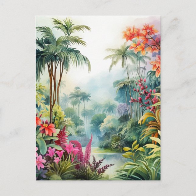 Tropical Forest Vykort (Framsida)