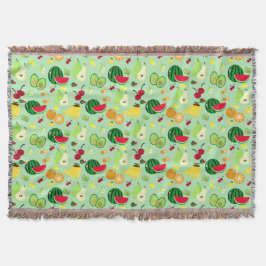 Tropical Frenzy Throw Blanket Filt